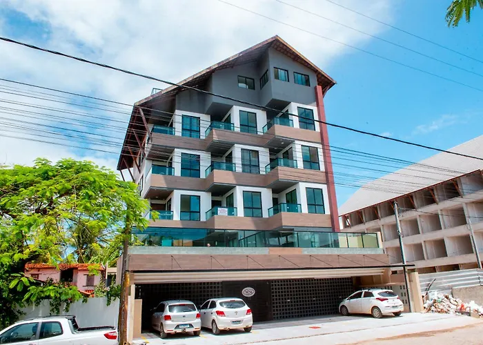 Apto A 110M Da Praia, Rooftop Com Piscina & Sauna Em Pôrto das Galinhas